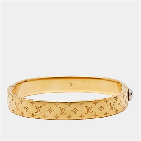 lv pillow nanogram bracelet|louis vuitton nanogram cuff.